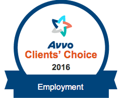 AVVO Clients' Choice Award 2016